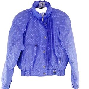 Fera Ski Coat Polkadot Women Size 10